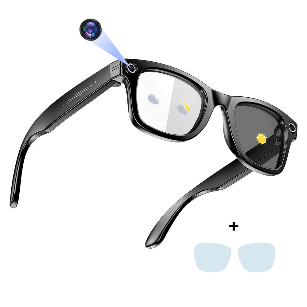 SPARKLY Smart Glasses with Camera & Noise-Free Calls | Bluetooth, Music & RX Ready